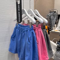 0077 S/S flare pigment pants/3カラー【Naomiさん着用】