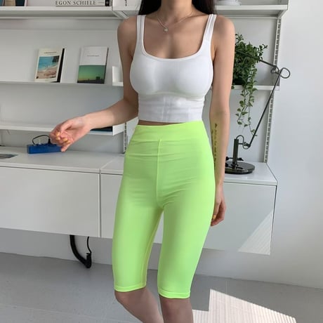 【🌻即納販売数量限定🌻】ネオンbiker summer leggings/3カラー