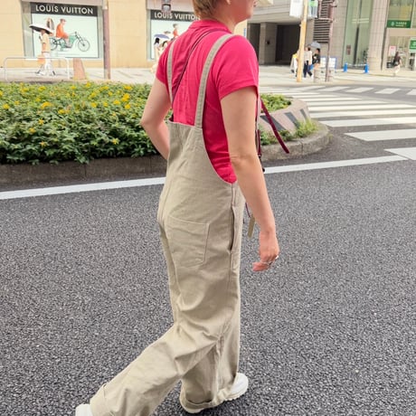 0805 cotton soft denim salopette/3カラーまいさん⭐︎あやさん着用⭐︎