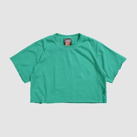 0113 pigment crop T-shirt/18カラー