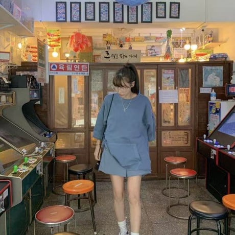0114 pigment short pants/17カラー