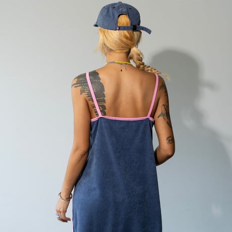 0832 pile piping one-piece/3カラー