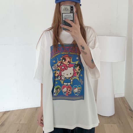 【数量限定】NEW FW Power-cat tshirt/2カラー