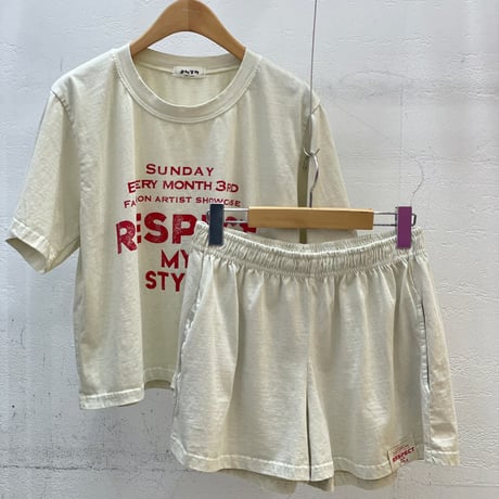 0824 🉐セットアップ商品🉐respect setup/3カラー