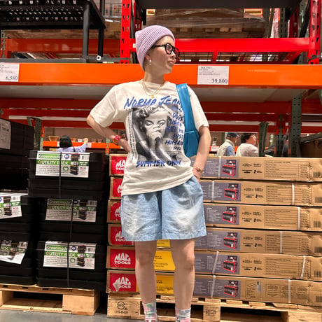 【即納販売】jimmys &riruコラボ Smoking a cigarette tee/4アイテム