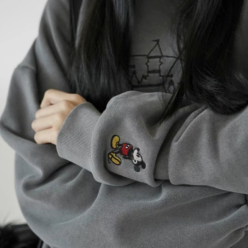0361 pigment Walt Disney sweat/2カラー | riru select