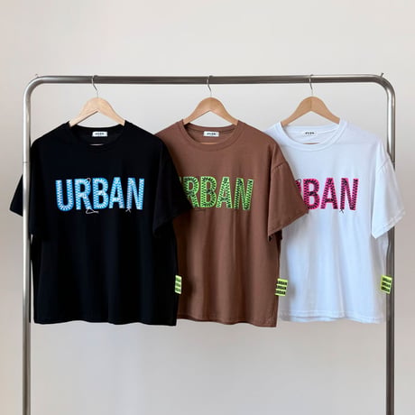 数量限定　0728 ぷくぷく urban logo tee/ホワイトのみ