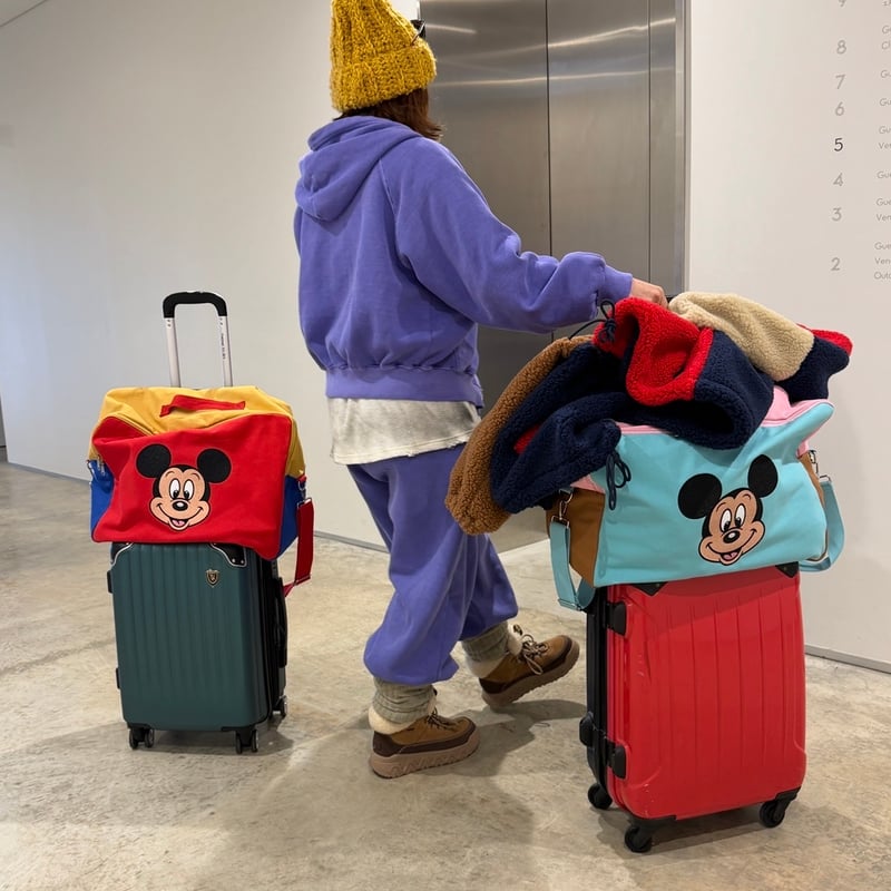 0546 即納 mickey2way bag/2カラー❤︎カナさん＆あいさん着用❤︎ | ri