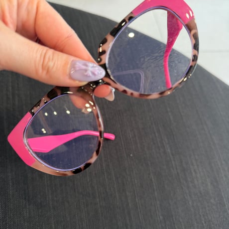 即納　0771 【数量限定】leopard eye wear/2カラー