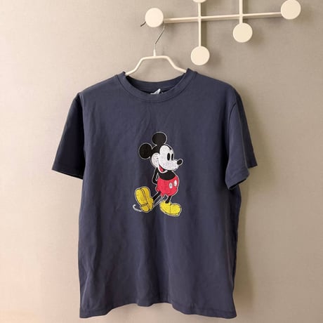 0817 mickey Back print tee/3カラー