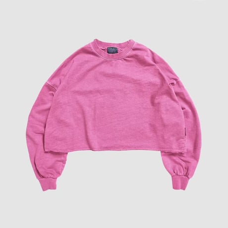 【即納販売】 pigment crop longsleeve/6カラー