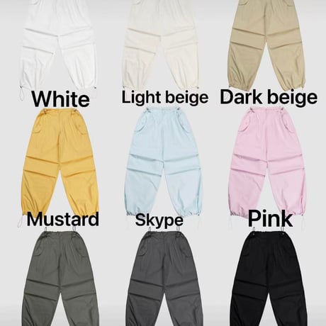 0812 NEWバージョン nylon summer pants/9カラー