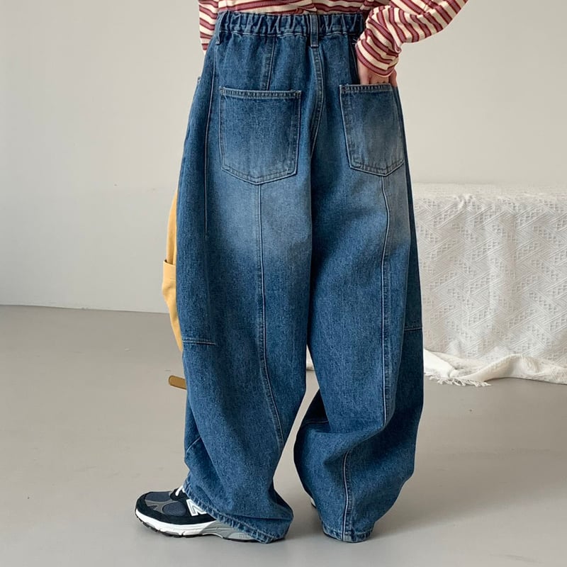 即納販売】0642 wash curve denim/2カラー | riru select