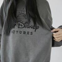 0361 pigment Walt Disney sweat/2カラー