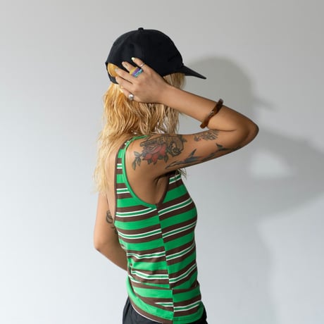 0831 border tank top/3カラー