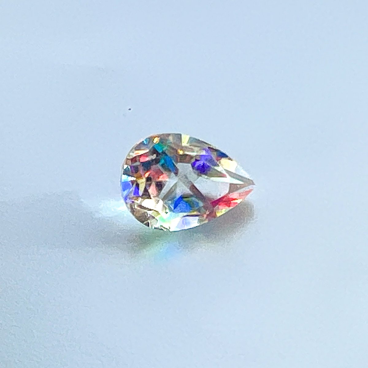 prismgem ペアシェイプカット 10×7mm | yuia glass