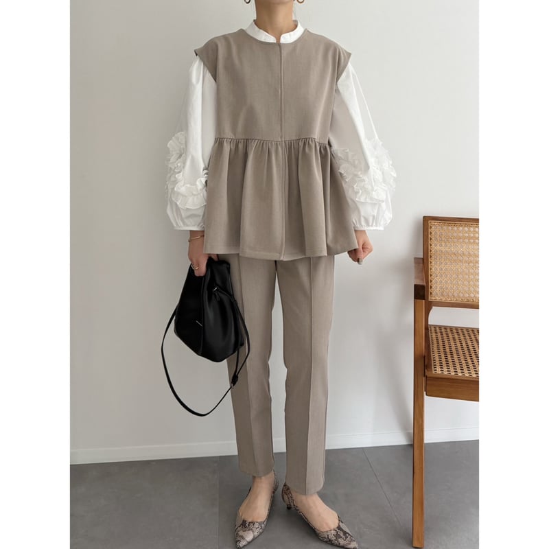 AMIE original》テーパードpants / beige | AMIE