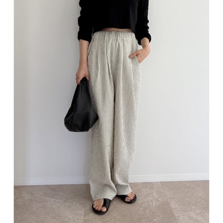 《AMIE original》ストライプpants