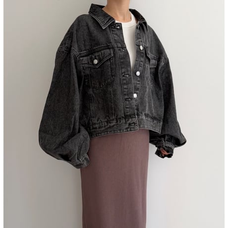 《AMIE original》リブニットスカート / brown