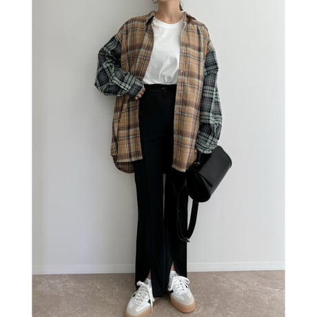 《AMIE original》スリットフレアpants