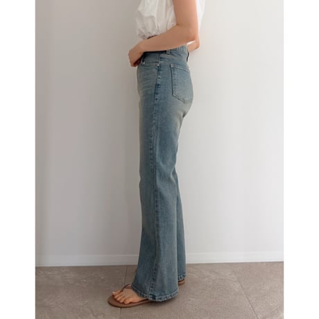 《AMIE original》ストレッチありフレアdenim