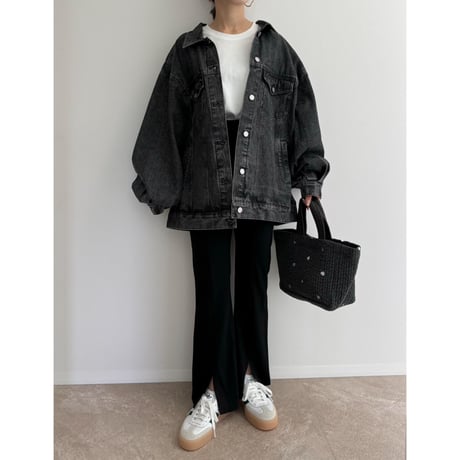 《AMIE original》スリットフレアpants