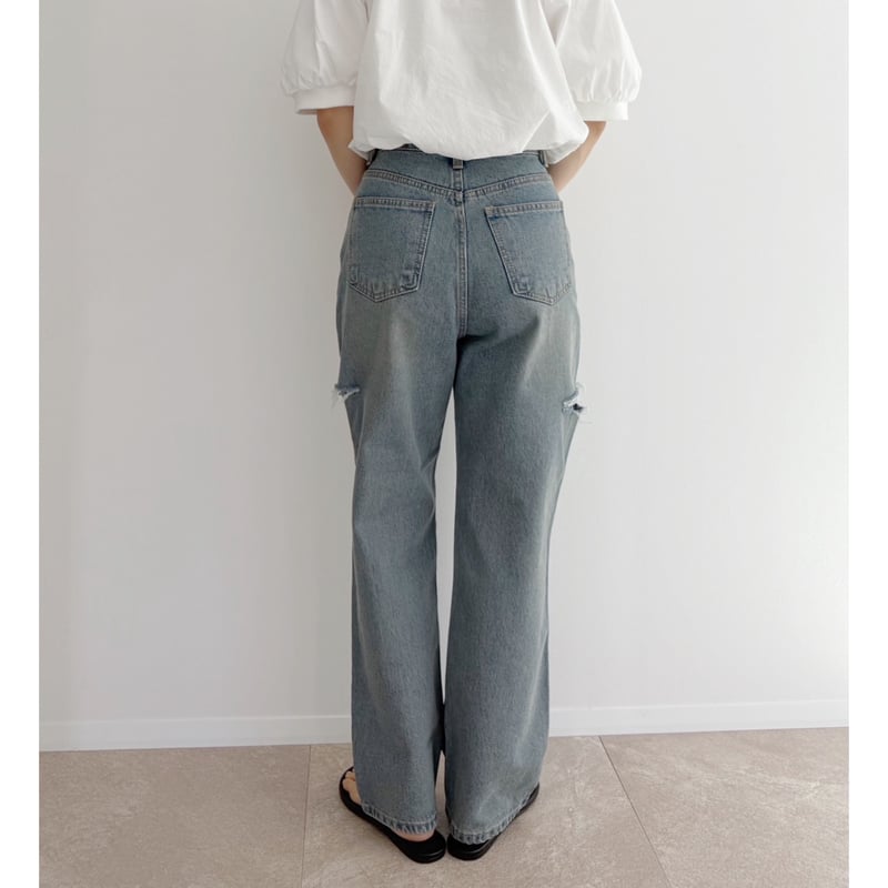 amie サイドカットデニム AMIE original》サイドカットdenim | AMIE