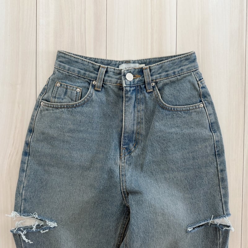 ami シンクルフレストオハサイスコト FCO218WV0049 221 AMIE original》サイドカットdenim | AMIE