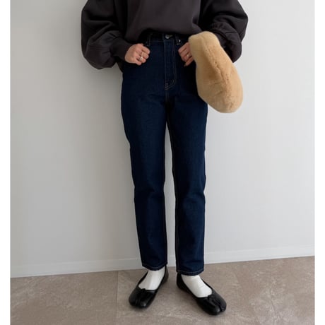 《AMIE original》テーパードdenim / indigo
