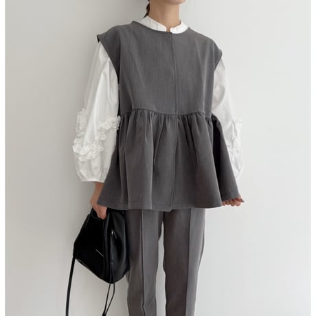 《AMIE original》テーパードpants / gray