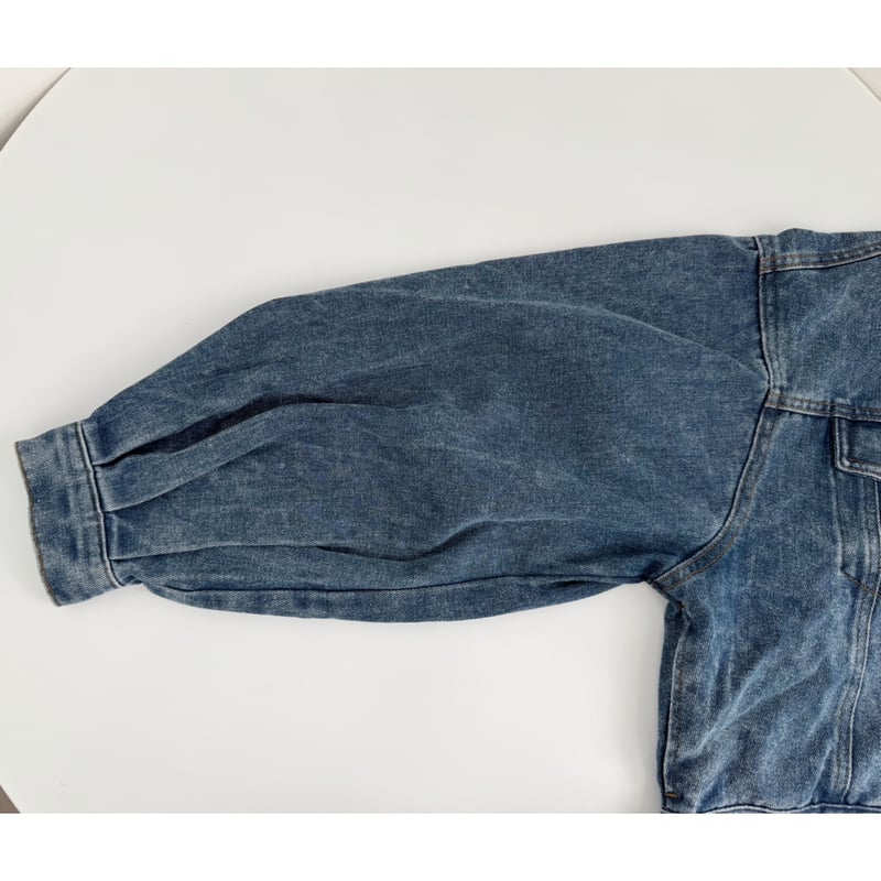 デニムショートジャケット / blue | AMIE