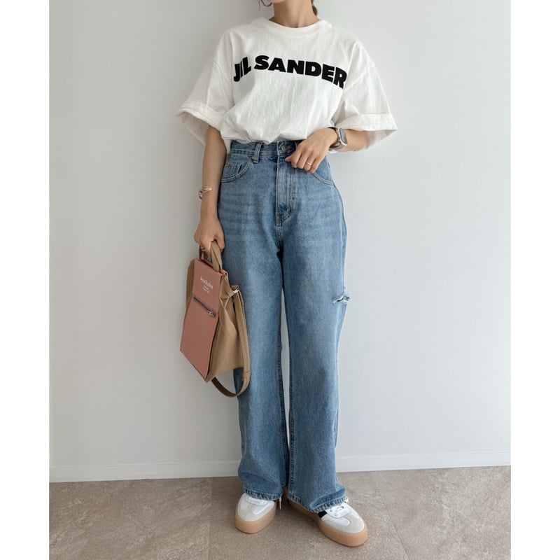 AMIE original》サイドカットのデニムSサイズ