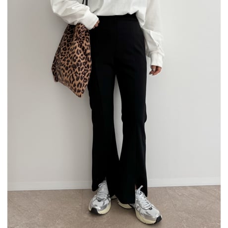 《AMIE original》スリットフレアpants
