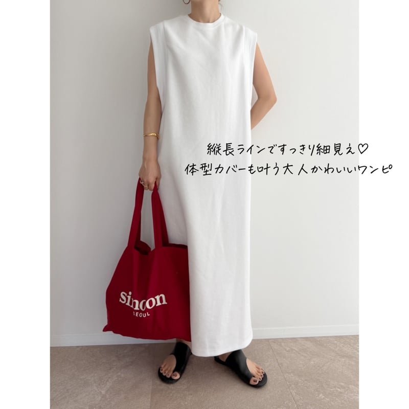 AMIE original》細見えワンピース / white | AMIE