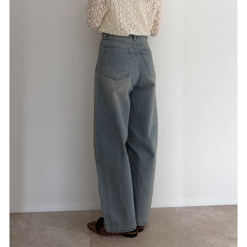 AMIE original》カーブdenim pants | AMIE