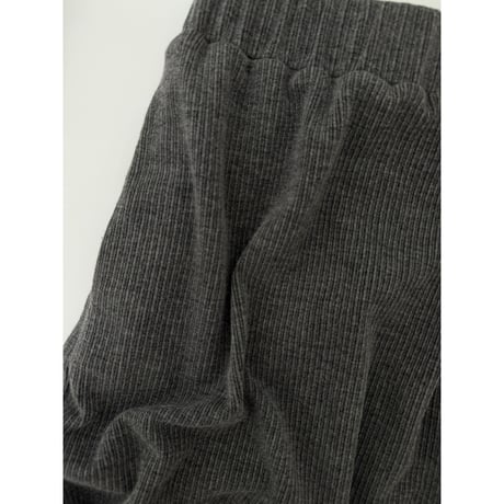 《AMIE original》リブニットスカート / brown