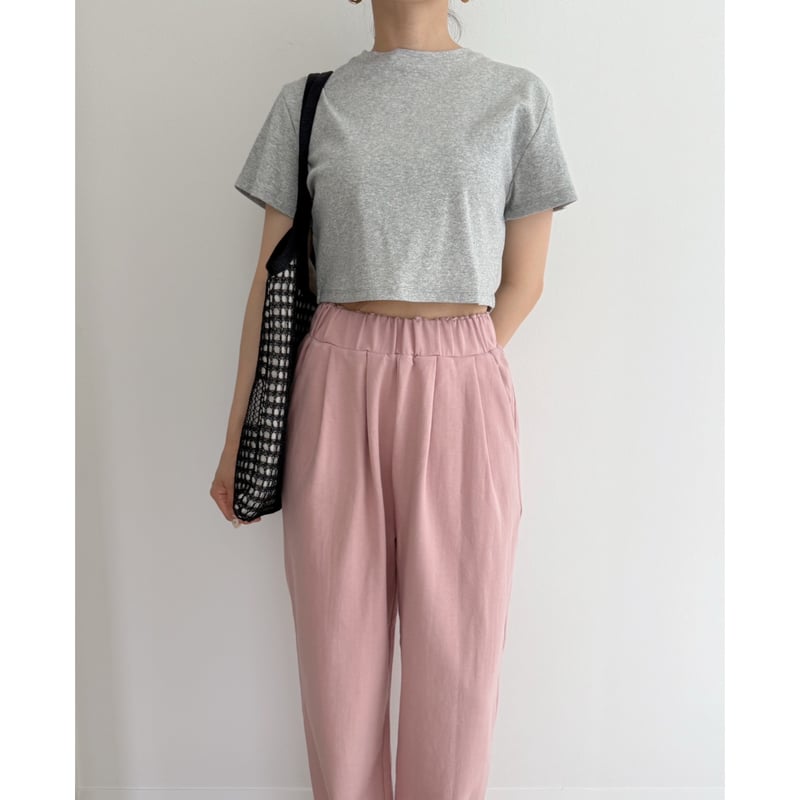とりすオーダーページ 残りわずか】《AMIE original》ショート丈TOPS / gray | AMIE
