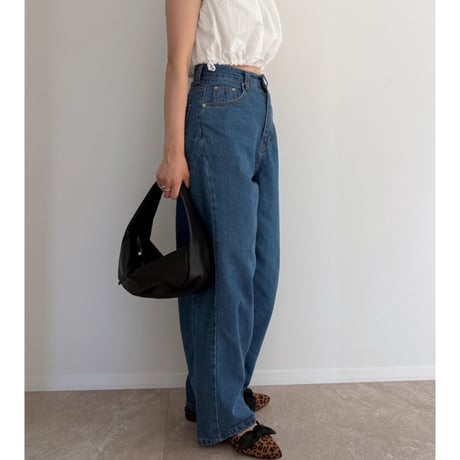 【残りわずか】バルーンノースリーブtops /white