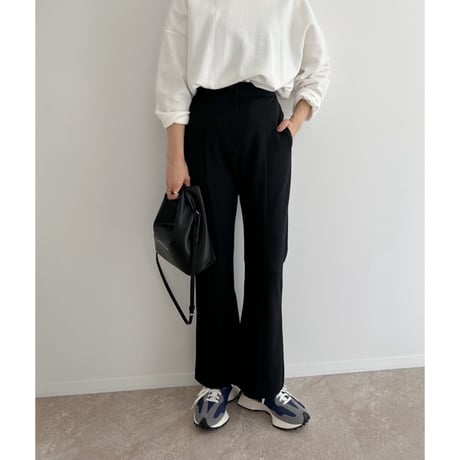 再入荷《AMIE original》フレアpants / black