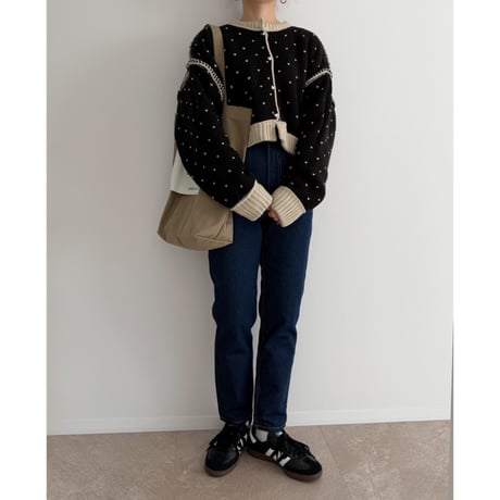 《AMIE original》テーパードdenim / indigo