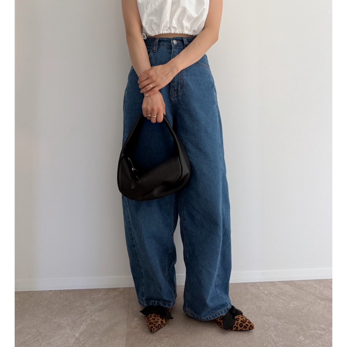 美品☆【ELLIE カーブデニム】 ブルー　XS カーブデニム【BLUE】 – ELLIE