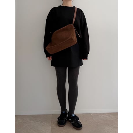 《AMIE original》ちょうどいい丈の裏起毛TOPS / 2color