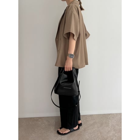 【残りわずか】《AMIE original》とろみ素材ジャケット