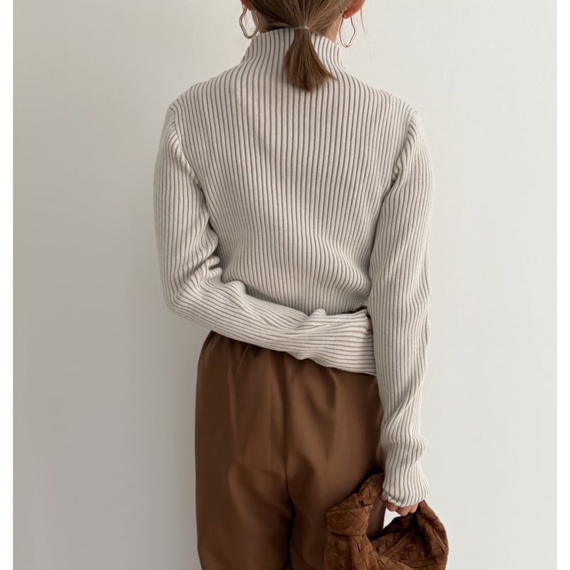 AMIE original》ウエストゴムtuckワイドPT / brown | AMIE