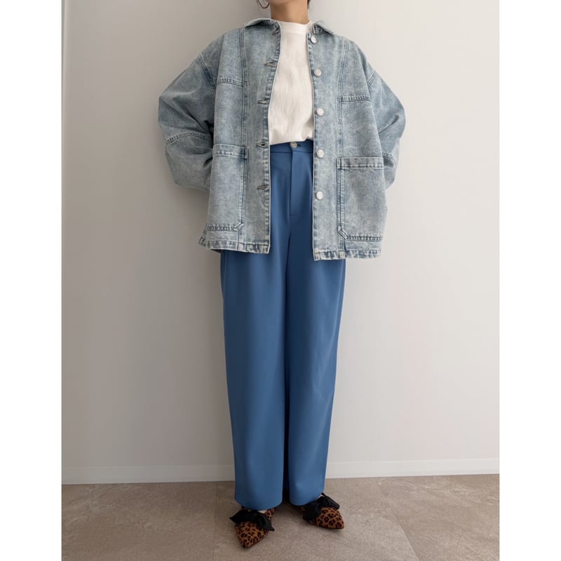 k*u様 URU デニムカバーオール URU（ウル） カバーオール 「URU TOKYO」HUNTING JACKET メンズ