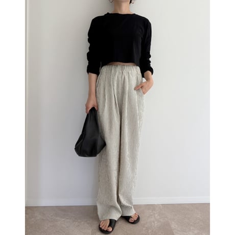 《AMIE original》ストライプpants