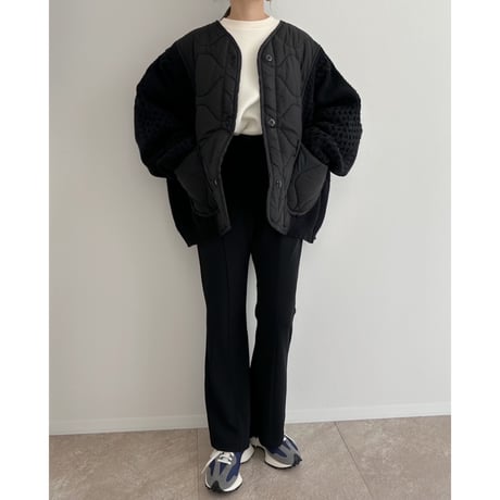 再入荷《AMIE original》フレアpants / black