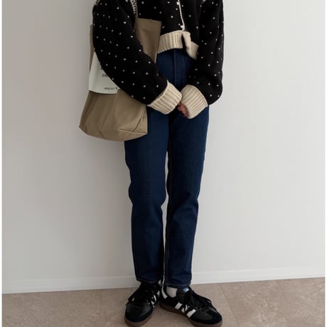 《AMIE original》テーパードdenim / indigo