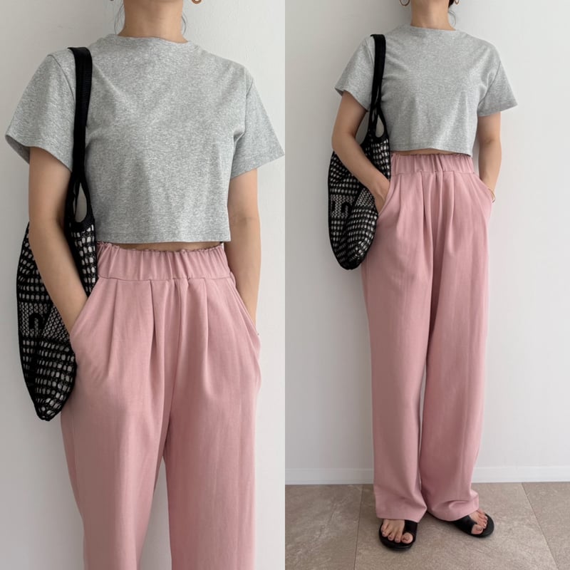 amiページ ブラウン コットン Ami De Coeur エンブロイダリー キャップ