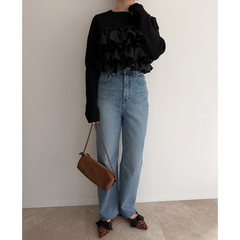 残りわずか】《AMIE original》ハイウエストストレートdenim | AMIE